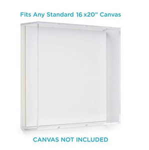 고광택 벽걸이 디스플레이 프레임 아크릴 섀도우 박스 (뚜껑 포함, 3D 아트 사진 그림용) - Product Image 2