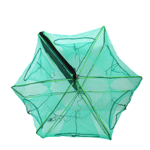 Fishpot poligonal de 6-16 Agujeros al por mayor de fábrica original para pescar camarones o peces - Product Image 4