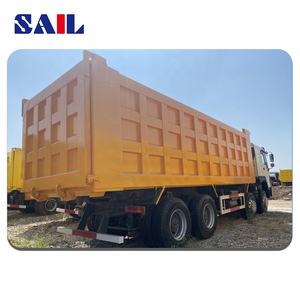 SAIL Howo 371 8x4 Camión volquete de engranajes manuales <span class=keywords><strong>Precio</strong></span> bajo Volquete Sinotruk usado con asientos de tela Combustible diésel Dirección izquierda - Product Image 3