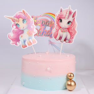 Vestido de tutú arcoíris hecho a mano, decoración de pastel de unicornio, herramienta creativa y divertida para graduación, hornear y repostería, decoraciones artísticas - Product Image 4