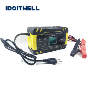 <span class=keywords><strong>Caricabatterie</strong></span> Intelligente Pieghevole 12V 8A 24V 4A con Modalità Multi-Batteria, <span class=keywords><strong>Caricabatterie</strong></span> per Riparazione Batterie al Piombo-Acido per Auto e Moto - Product Image 4