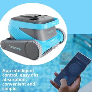 Limpiador Automático de Piscinas y Estanques <span class=keywords><strong>Dolphin</strong></span>, de Plástico, Sumergible, a Batería, para Uso Doméstico, con 1 Año de Garantía - Product Image 1