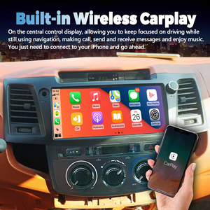 Rádio Android 13 Original de 10,33 polegadas com Navegador GPS Carplay e Reprodutor de Vídeo Multimídia para <span class=keywords><strong>Toyota</strong></span> Fortuner <span class=keywords><strong>Hilux</strong></span> 2007-2015 - Product Image 3