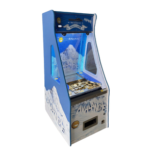 Gettoniera macchina valanga 2 ° Gen operata per la vendita di macchine da gioco per interni corpo in legno blu Arcade gettoniera - Product Image 1