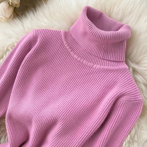 Custom High Quality Lady Designer Fashion Body Con Wholesale One Piece Knit Elegant Long Sleeve Bodycon Fall <strong>Dresses</strong> for Women - Product Image 3