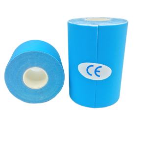 Cinta de kinesiología de rayón elástico de 4 vías, nuevo sin cortar por rollo, cintas deportivas elásticas terapéuticas para rodilla, hombro y codo, Wa - Product Image 2