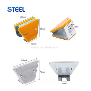 Señales solares de seguridad vial para barandilla, poste delineador para barrera de autopista - Product Image 4