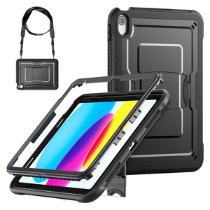 Custodia per iPad 10a/11a Generazione con Supporto a Nido d'Ape Stile 2025 e Cinghia, Compatibile con Modelli 2022, Anti-Caduta - Product Image 2