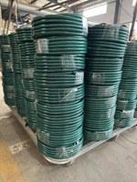 Tuyau renforcé de fibres non toxiques colorées 1/2 pouces, 3/4 pouces, 1 pouce X 50m/100m tuyau tissé de cartilage de jardin en PVC
