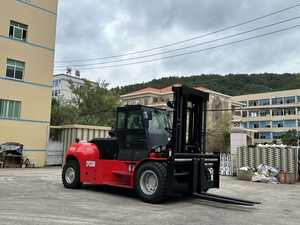 Carretilla elevadora diésel de servicio pesado 25T, contrapeso de 25000kg, especialista en componentes de dirección y turbina eólica de 4 ruedas - Product Image 6