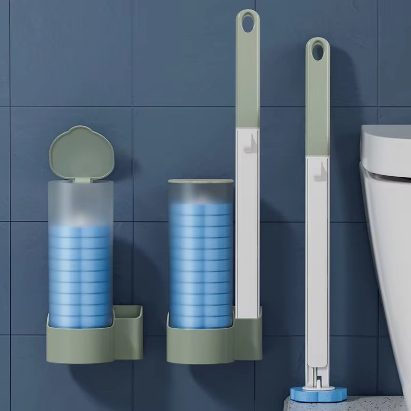 bule Mix and match white toilet brush (main handle)