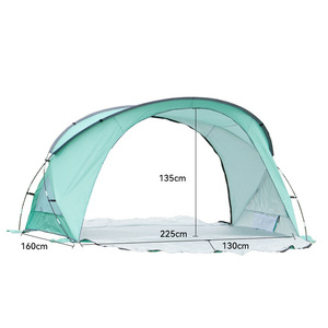 Tente de plage E-RIKE avec protection UV, légère, pliable, automatique, instantanée, en fibre de verre - Product Image 2