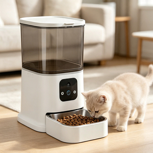 Automatic Pet Feeder With Camera Smart Pet Feeder Wifi Mobile Phone Control - Product Image 1