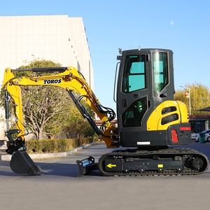 จัดส่งฟรี 3.5 ตันรถขุดขนาดเล็ก Digger CE/EPA/ยูโร 5 จีนขายส่ง Excavadora ขนาดกะทัดรัดราคาถังนิ้วหัวแม่มือสําหรับขาย - Product Image 4