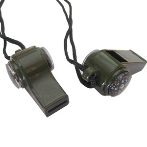 Silbato táctico <span class=keywords><strong>3</strong></span> en 1 para exteriores, termómetro con brújula para acampada y senderismo - Product Image 4