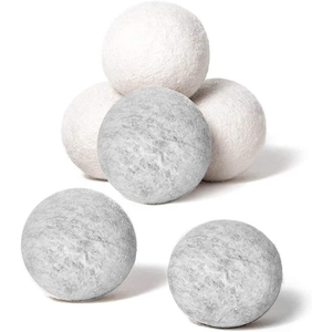 %100 Yün XL Boyut Çevre Dostu Yün Kurutma Topları Pamuklu Çanta ile (1500 Kullanım) - Product Image 1