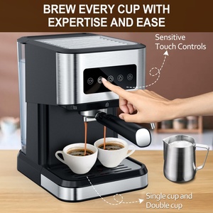 Machine à café expresso semi-automatique professionnelle pour la maison, tout-en-un, pour café froid, cappuccino, americano, expresso - Product Image 2