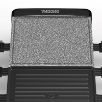 ANDONG 1400W Gril à raclette électrique domestique avec plateau en marbre