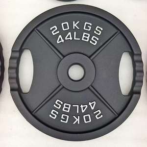 50mm Vierarm-Gegengewicht aus Gusseisen für Krafttraining im Fitnessstudio mit Zwei Griffen Standardplatte für Workout - Product Image 5