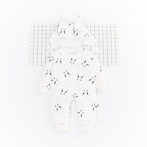 Nouvelle Arrivée Vente en Gros Tenue pour Tout-Petits Vêtements pour Bébés Nouveau-nés Combinaison à Manches Longues avec Capuche - Product Image 2