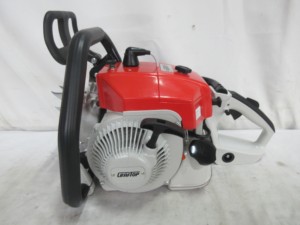 Tronçonneuse à essence professionnelle 105CC 4500W 2 temps avec guide-chaîne de 36 pouces et système anti-vibration pour la coupe du bois et du bois dur - Product Image 5