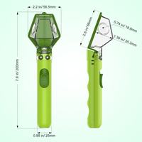 Piège à insectes naturel avec loupe 6X, jouet éducatif STEM, cadeau pour garçons, filles et adultes, vert