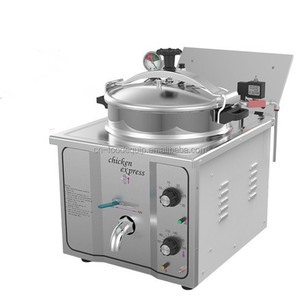Friteuse à <span class=keywords><strong>air</strong></span> industrielle en acier inoxydable 16l/henny <span class=keywords><strong>penny</strong></span> kfc, friteuse à pression électrique pour poulet express - Product Image 2