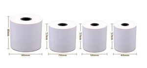Rouleaux de papier thermique sans BPA 80x80mm en gros, fourniture d'usine, <span class=keywords><strong>pas</strong></span> <span class=keywords><strong>cher</strong></span> pour caisses enregistreuses - Product Image 2
