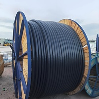 Câble d'alimentation industriel haute tension YJV à conducteur solide isolé XLPE pour la construction ferroviaire, fabriqué en Chine