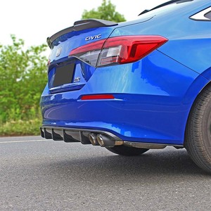 Bộ khuếch tán gió cản sau bằng sợi carbon ABS bán buôn 2021-2022, cánh gió, bộ body kit dành cho Honda Civic đời 11 - Product Image 5