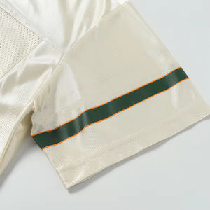 Maillot de hockey Boxy personnalisé Maillot en maille de football américain vierge vintage imprimé surdimensionné - Product Image 6