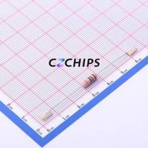 Resistencia de Óxido Metálico MO1WS-15ohm 5%-2T52 de Montaje Pasante (THT), Componente de Orificio Pasante, D3.5xL9mm, 15 Ohm, 5%, 350V - Product Image 1