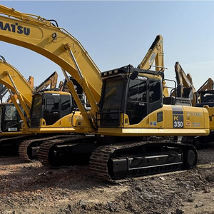 Excavatrice Komatsu PC350 d'occasion japonaise, 35 tonnes, excavatrice sur chenilles pour travaux de terrassement - Product Image 1