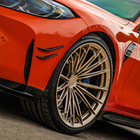 Jantes forgées bronze style CF4 personnalisées 5x120 Deep Concave 5x112 5x114.3 5x130 pour BMW M3 F80 M4 F82 Porsche Audi RS4 B8 RS7 C8