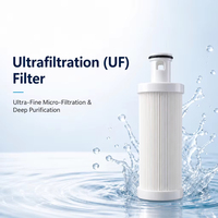 Filter Ultrafiltrasi Murni Tekanan Tinggi 0.01μm Filter Pengganti Pra-Filter Air Keran Rumah Tangga Kelas Minum Langsung