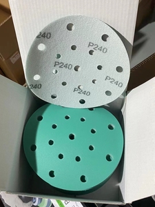 1000 unids/caja 115mm herramienta abrasiva discos de lijado de Zirconia verde grano 40-600 con discos abrasivos de bucle de gancho para pulido de automóviles - Product Image 4