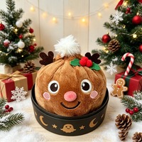Nouvelle Boîte Mystère de Jouets en Peluche Fidget de Noël – Adorables Peluches en Forme de Dumpling, Créatives pour Noël, Père Noël et Halloween