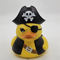 Figurine de canard en PVC au design personnalisé, mignonne et de style dessin animé, ornement de canard en vinyle 3D de forme personnalisée, boîte mystère, décoration de bureau, jouet de collection
