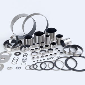 الفولاذ المقاوم للصدأ القائم مع طبقة PTFE جلبة انزلاق جلبة خالية من الزيت - Product Image 1