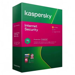 Logiciel antivirus Kaspersky Internet Security, licence mondiale pour 1 an et 1 appareil, clé de licence Yue - Product Image 1