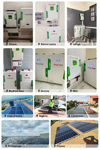 Kits solaires photovoltaïques complets 10 kW 20 kW 30 kW, système de stockage d'énergie solaire hybride pour montage <span class=keywords><strong>sur</strong></span> toit pour la <span class=keywords><strong>maison</strong></span> - Product Image 6
