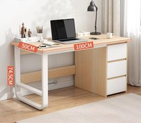 Bureau d'ordinateur économique pour la maison, le bureau et les étudiants, idéal pour chambre, bureau ou maison en location