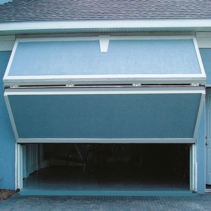 Puertas de Garaje Plegables Dobles <span class=keywords><strong>para</strong></span> Villas, Puertas Eléctricas <span class=keywords><strong>para</strong></span> Patios Exteriores, Puertas Plegables Duraderas, Puerta de Garaje Moderna - Product Image 2