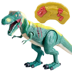 Jouets de dinosaures réalistes du monde jurassique, télécommandés électriques, qui marchent et chantent - Product Image 5