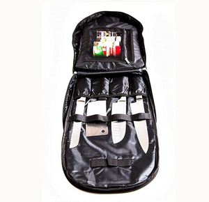 กระเป๋าเป้สะพายหลังแบบ Ergonomic สำหรับใส่มีดทำครัว BSCI Factory Chef Knife Cutting Roll Bag  พร้อมช่องใส่มีดและอุปกรณ์ครัว 17 ช่อง - Product Image 4