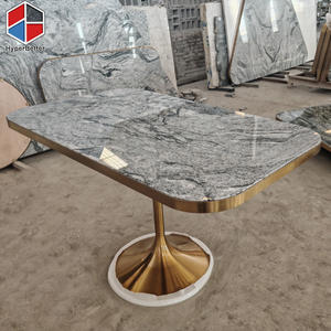 طاولة فندق مخصصة 80x من التوليب الذهبي مع سطح الطاولة - Product Image 1