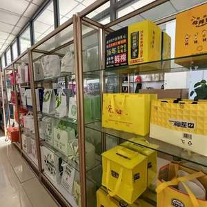 ถุงช้อปปิ้งแบบไม่ทอ รีไซเคิลได้ สำหรับขายส่ง บรรจุภัณฑ์สำหรับอาหาร กาแฟ ชา เครื่องดื่มนม นม พิซซ่า แซนวิช คุกกี้ - Product Image 5