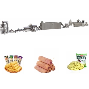 Máquina de aperitivos de maíz Equipo de línea de producción de palitos de maíz Línea de procesamiento de chips inflados - Product Image 1