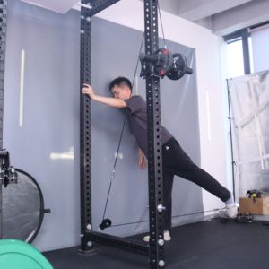 स्क्वैट्स बेंच के लिए मल्टीफंक्शनल स्फिथ मशीन अटैच प्रेस फ्लाई कम पुल रोइंग और किकबैक - Product Image 5