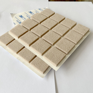 Tự dính chống trầy xước và chống trượt vuông cảm thấy đồ nội thất pad để bảo vệ sàn Bàn và ghế miếng đệm chân, cảm thấy miếng đệm chân - Product Image 6